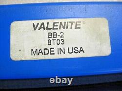 Valenite BB-2 Vari-Set Boring Bar 1.25 Shank for BB Style Boring Heads New