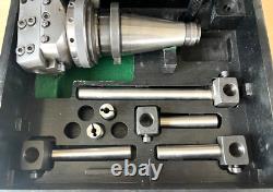WOHLHAUPTER BORING & FACING HEAD MOD# UPA4 With ACCESSORIES & WithNMTB50 SHANK
