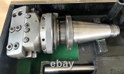 WOHLHAUPTER BORING & FACING HEAD MOD# UPA4 With ACCESSORIES & WithNMTB50 SHANK