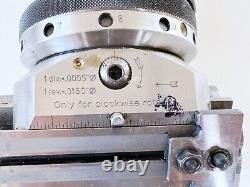 WOHLHAUPTER UPA4 S5 Universal Facing & Boring Head WithDeVlieg Flash change TH40FC
