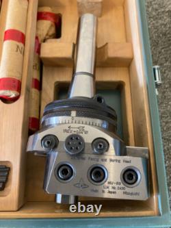 WOW RARE NEW Mizoguchi MU R8 Universal Facing & Boring HEAD with Steel Box