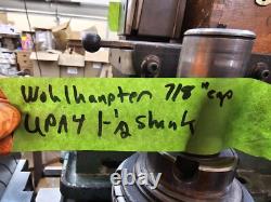 Wohlhaupter UPA4 5449 7/8 Capacity Boring and Facing Head 1-1/2 Straight Shank