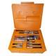 Zlivecenter 2 Boring Head Set 9 Pcs Carbide Boring Bar W R8 Shank 1/2'' Mill