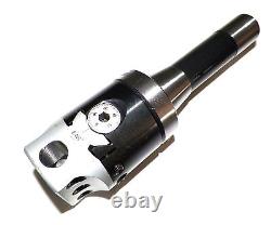 ZLIVECENTER 2 BORING HEAD SET 9 PCs CARBIDE BORING BAR W R8 SHANK 1/2'' MILL
